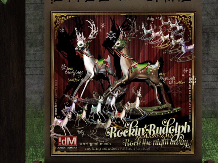 !dM RockinRudolph **JINGLE BELLS** (BOX #18) Lootbox RARE