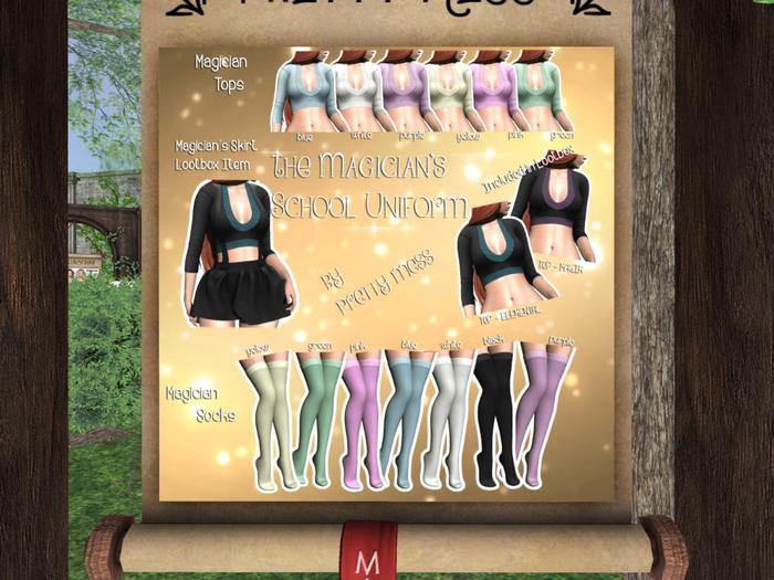 Pretty Mess - Magicians Socks - Green