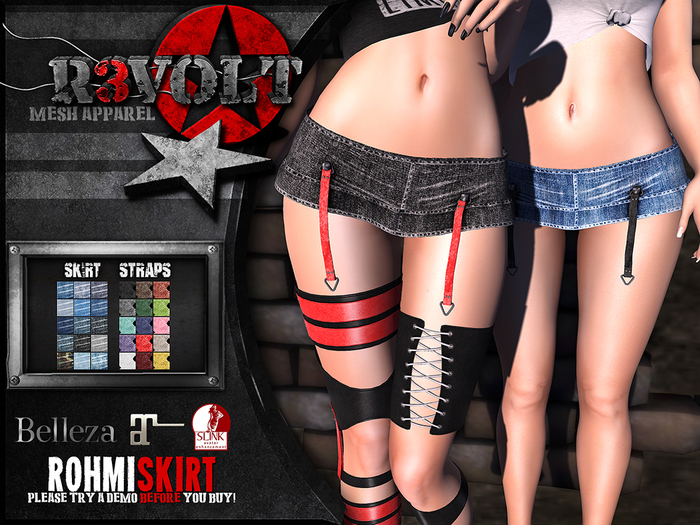 [R3] - Rohmi Skirt [V2] DEMO