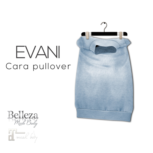 #EVANI-Cara pullover SKY