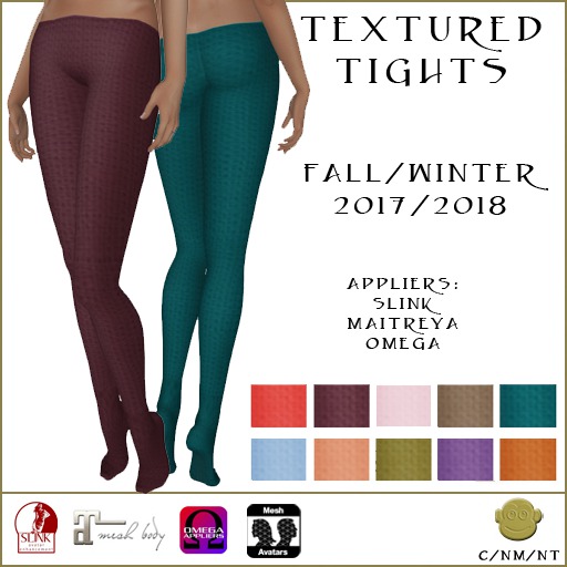 BM Textured Tights Fall/Winter 2017/18
