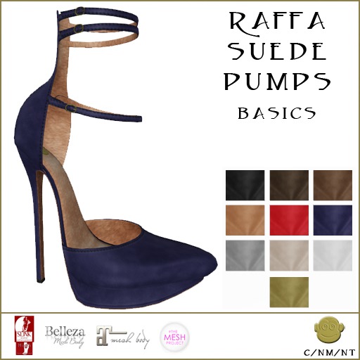 BM Raffa Suede Pumps Basics
