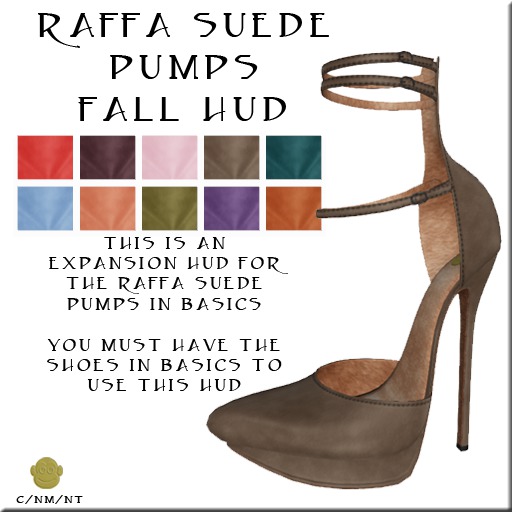 BM Raffa Suede Pumps Fall HUD