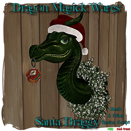 Dragon Magick Wares Santa Draggy