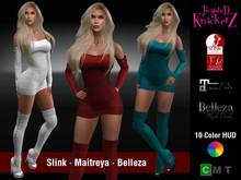 ::TwysteD KnickerZ:: Knit Mini Dress & Heels