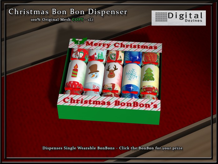 .::DD::. Christmas BonBon Dispenser