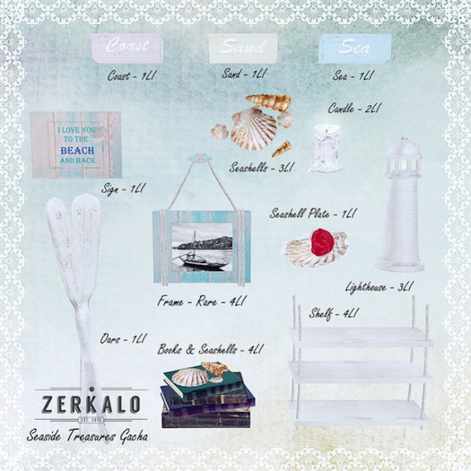 [ zerkalo ] Seaside Treasures - Oars