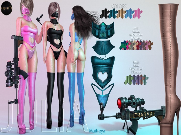 *PROMAGIC*Julia -Mask-Light Blue