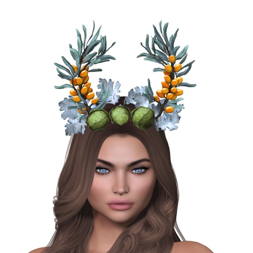 *LODE* Head Accessory - Silverblue [green]