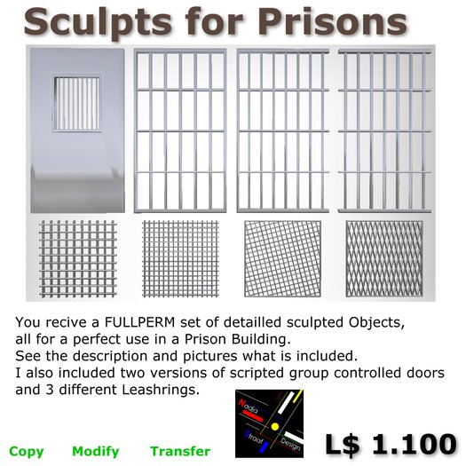 Sculpts for Prison Buildings (Fullperm)