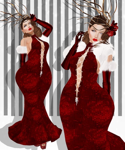 *An@rchy Ink* Classy Christmas {Red}