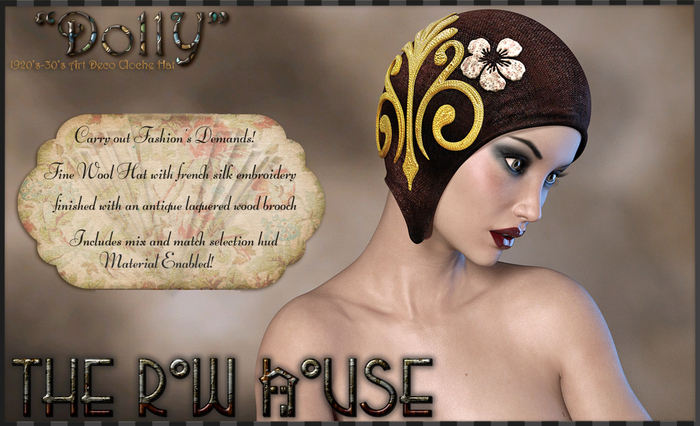 THE ROW HOUSE_"DOLLY" _Hat Box_Wear Me!