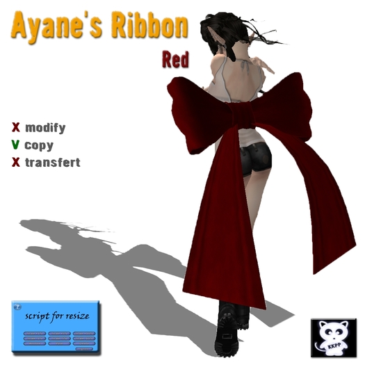 **KKPP** Ayane's Ribbon_Red