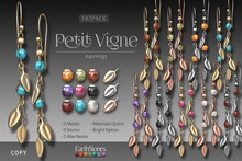 EarthStones Petit Vigne Earrings - Fatpack