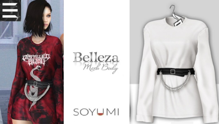 Pseudo- Galla Tee Freya White