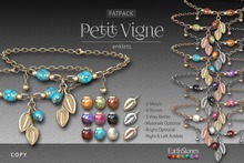 EarthStones Petit Vigne Anklets - Fatpack