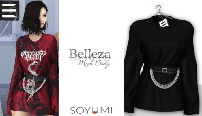 Pseudo- Galla Tee Freya Black