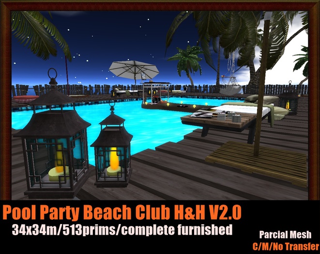 Pool Party Beach Club H&H V2.0 - BOXED