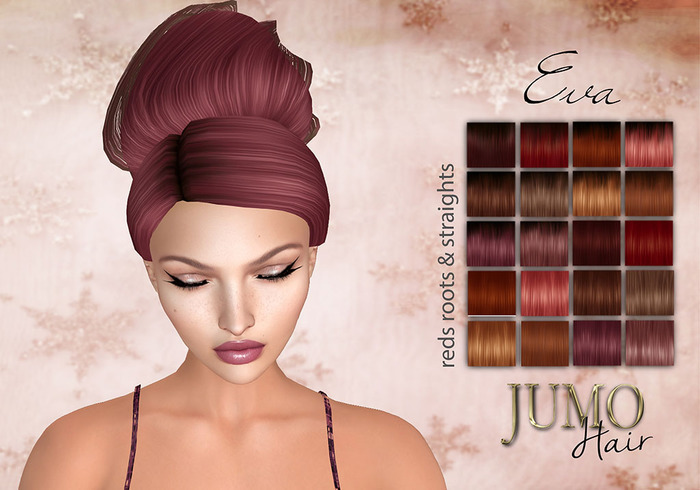 .:JUMO:. Eva Hair Reds - ADD ME*