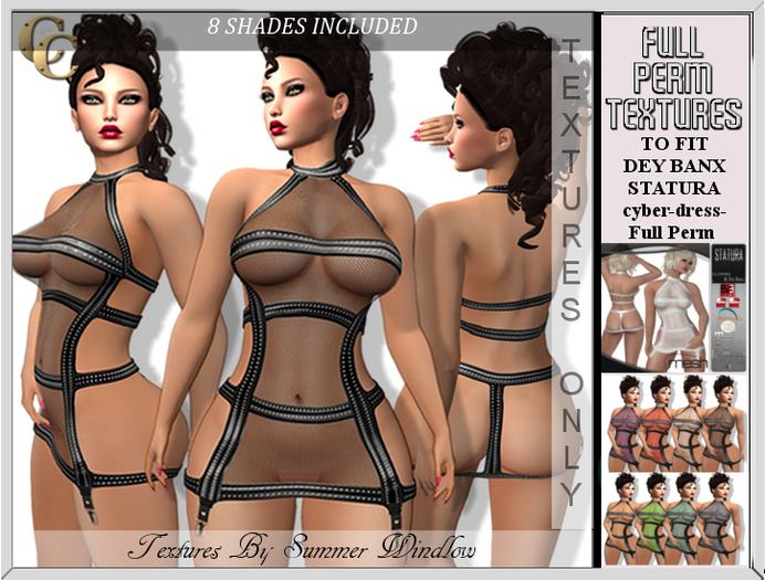 DEY CYBER DRESS TEXTURES NET SET X 8 FULL PERM