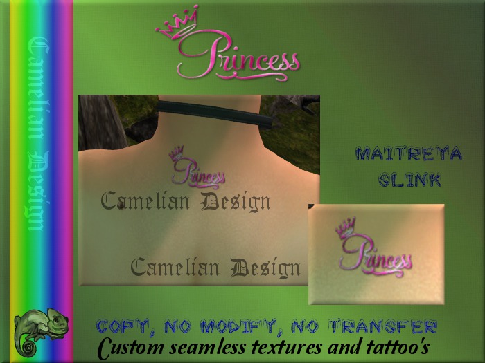 Princess Tattoo - Maitreya - SLink