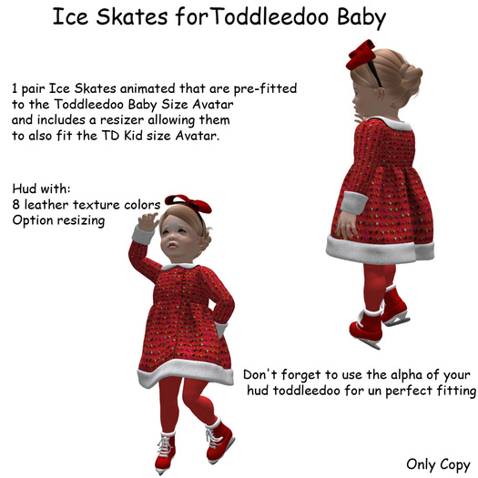 Toddleedoo Ice Skates