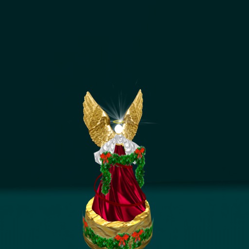 Christmas Angel Music Box