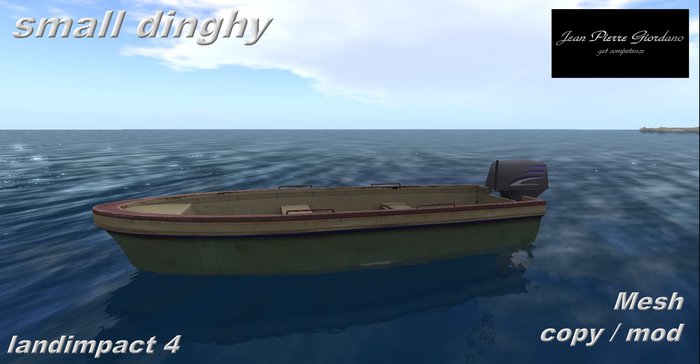 Small Boat mesh 