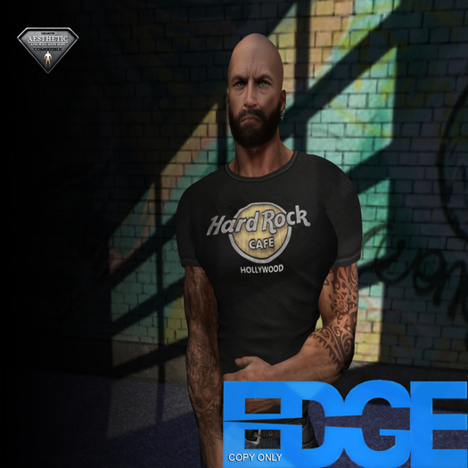 [ECC] HARD ROCK HOLLYWOOD TEE AESTHETIC