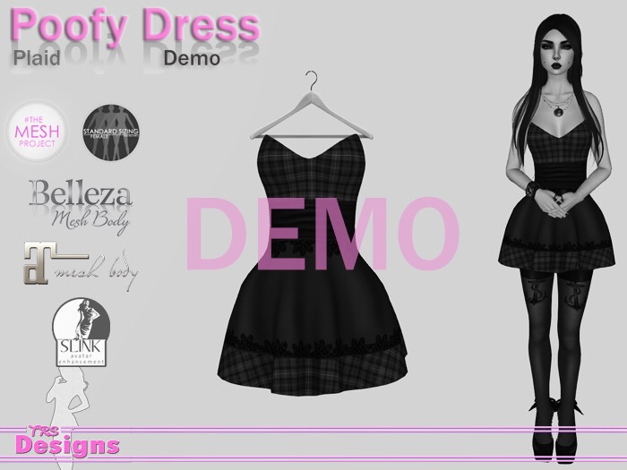 Poofy Demo Plaid