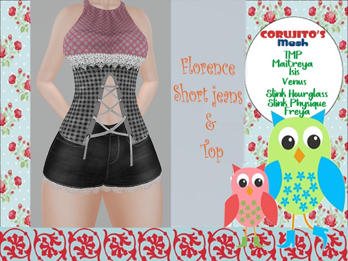 ::Corujito's:: Florence Shorts jeans &Top#02M2