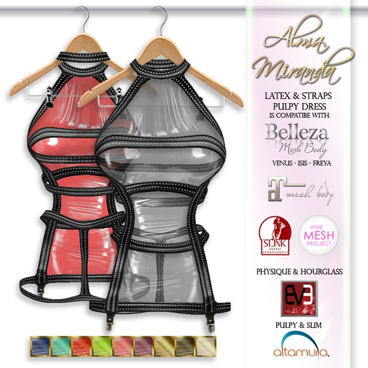 .: AlmaMiranda :. Pulpy Latex Dress