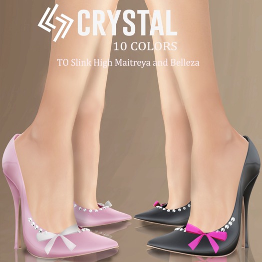 LEGENDAIRE CRISTAL HEELS