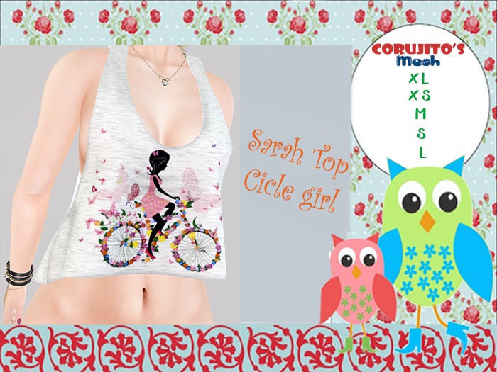 ::Corujito's:: Sarah Top Cicle girl