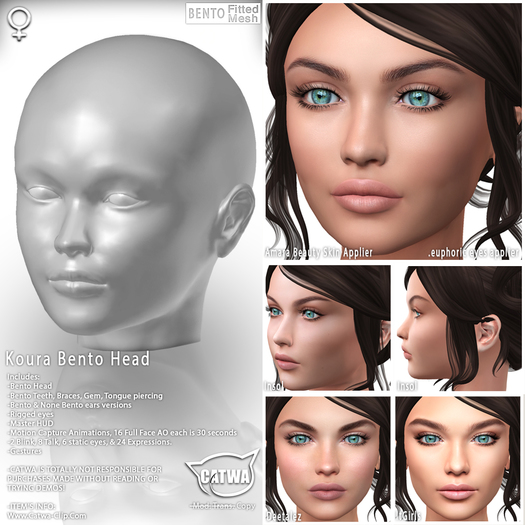 CATWA HEAD Koura [DEMO]