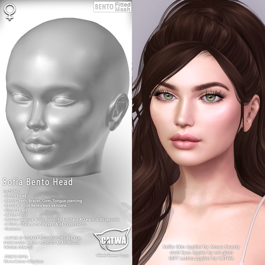 CATWA HEAD Sofia