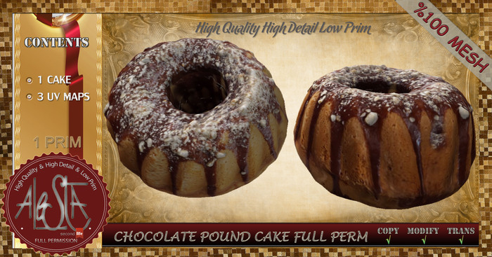 ALESTA << Chocolate Pound Cake Full Perm