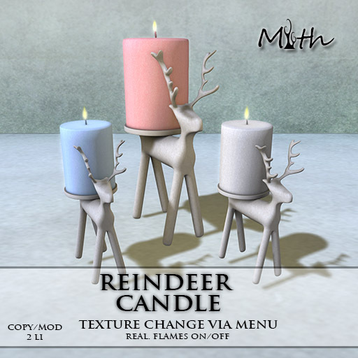 Myth - Reindeer Candle