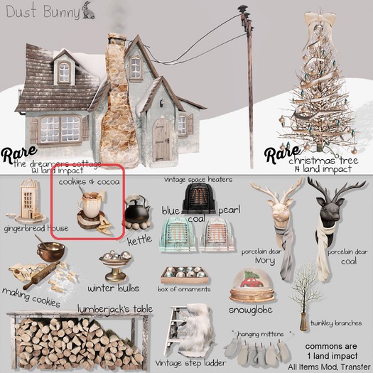 dust bunny . cookies & cocoa