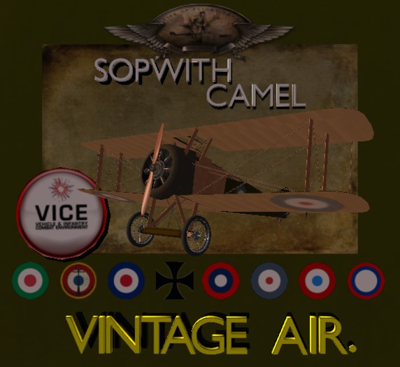 2018 Vintage Air Vice Sopwith Camel
