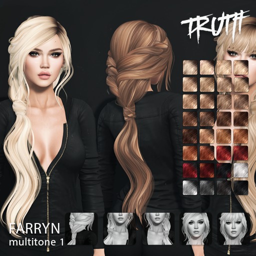 TRUTH Farryn (Fitted Mesh Hair) - Multitone 1