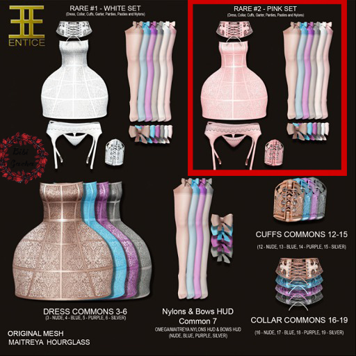 Entice Good For You Dress Set Maitreya 2 Pink RARE