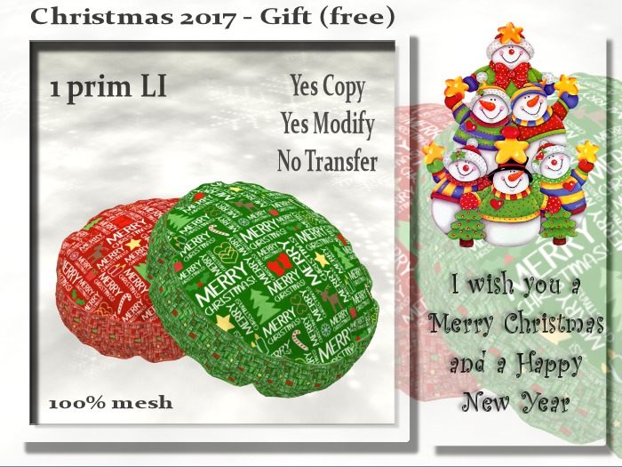 !Moril Creations! CHRISTMAS 2017 GIFT - FREE