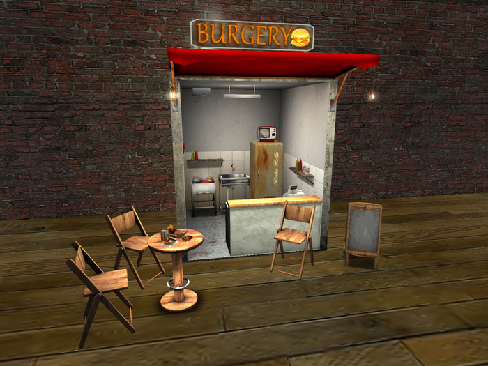 [COMIX]Food Booth #1 COMPLETE (boxed)
