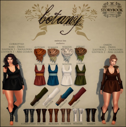 Storybook - Botany - Booties - Corrupted