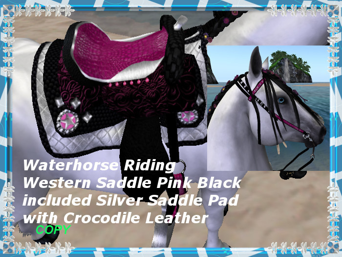 Waterhorse Riding QuarterhorseTackPinkBlack