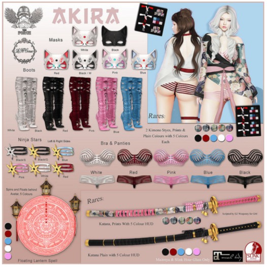[LFC] Akira Ninja Star, Pink