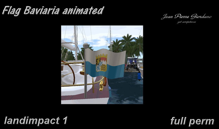 Flag Bavaria animated BOX