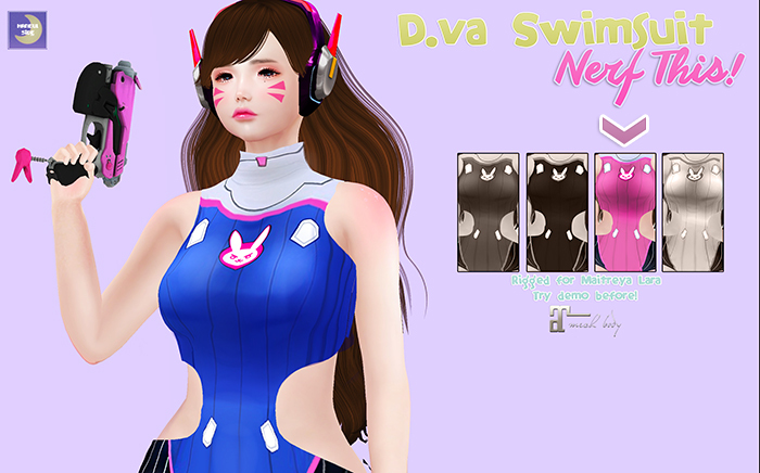 ( Haneul Side ) * Dva-Swuimsuit_PINK *