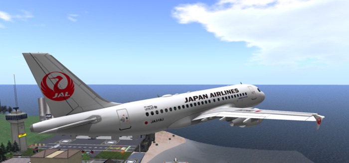 D318 Japan Airlines "We support unicef"